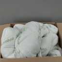 Niagara Sleep Solution Ultra Soft Full Size Mattress Topper - Viscose Made from Bamboo Pillow Top Mattress Pad for Back Pain Relief - Naturally Cooling for Hot Sleepers, Green
