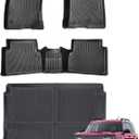 Joruoo-Floor Mats & Cargo Liner for 2021-2026 Ford Bronco Sport, TPE Car Floor Mats All-Weather Waterproof Heavy Duty Floor Liners Custom Fit for Bronco Sport Accessories