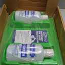 PhysiciansCare Wall-Mountable Eyewash Station with 2 Bottles of Eye Wash Solution, 32 oz Each