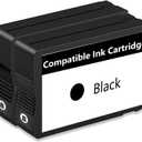KUF Remanufactured Ink Cartridges Replacement with V23.1.1 Chips (Black, 2-Pack)