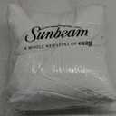 Sunbeam Premium Quilted Electric Heated Mattress Pad Twin 39" x 75" - 12 Heat Settings, 12-Hour Selectable Auto Shut-Off, Fast Heating, Warming Bed, Machine Washable, Extra-Soft Warm Cozy (White Quilted Square)