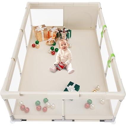 Fodoss Baby Playpen, 71x47in Large Playpen for Babies and Toddlers