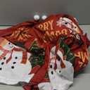 VERONLY Christmas Chair Covers Set of 6 - Complete Holiday Decor for Dining Room Chairs, Universal Fit, Tear-Resistant Machine Washable Slipcovers (Color2)