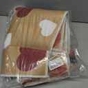 Svepndic Valentine's Day Mat 32"x48" Non Slip Holiday Floor Mat,Welcome Doormat Front Door Rug,Washable Entrance Door Mats Low Profile Heart Decorative Doormat