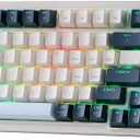 Redragon K686 PRO 98 Keys Wireless Gasket RGB Gaming Keyboard, 3-Mode Win/Mac Mechanical Keyboard w/5-Layer Noise Dampening, Dedicated Knob Control & Hot-Swap in Linear Red Switch, Blue Himmel Color