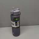 MANNA Push Bottle 39oz Plastic with Straw, Blue