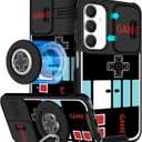 Funermei for Samsung Galaxy A25 5G Phone Case - [2in1] Women Girls Cute Boys Phone Cover Men Funny Unique Game Camera Cover Compatible with MagSafe Ring Holder Stand for Samsung A25 5G Cases 6.5