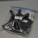 Heavy Duty Adjustable Metal Plant Stand for 10"-16" Plant Pot  Indoor & Outdoor (Black, 1 Pack)