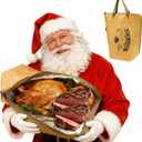 21in BBQ Blanket for Resting Meat, Smoking Meat Insulated Bag for Brisket Ribs Turkey Beef Pork Shoulder, Smoker Accessories, Christmas Birthday for Men