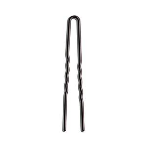 Day Rate Beauty Petite Power Pin (5.5Inch) – UShaped French Hair Pin for Buns & Updos – NylonCoated, AntiSnag, HairSafe – Made in USA (Cocoa)