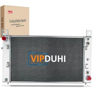 GMC Sierra 1500 Aluminum Radiator Fit for 1999-2013 Chevy Silverado 2500 GMC Yukon XL 1500 Suburban Escalade 2001 2000 2002 2003 2004 2005 2006 2007 2008 2009 2010 2011 2012, Tahoe Radiator