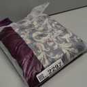 jinchan 80% Blackout Curtains for Living Room, Farmhouse Drapes with Scroll Floral Patterned for Bedroom, Grommet Top Thermal Insulated Curtains, Vintage Country Drapes 84 inch Length 2 Panels Blue