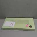 Wireless Keyboard and Mouse Combo, 104 Round Keys Cute Colorful Keyboard and Mouse with Retro Typewriter for PC/Mac/Laptop/Tablet/Computer/Windows Black