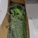 FOREST PRINCE 42" Artificial Boston Ferns, Bush Plants 2 Pack for Outdoors