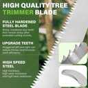 15 Inch Pole Pruning Saw Blade Replacement for Fiskars Chain Drive Extendable Pole Saw & Pruner, Tree Trimmer Saw Blade for Gardening Hand Saw Branch Cutting Tool Part