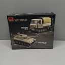 WW2 Panther Medium Tank & RSO Tractor Vehicle Building Blocks, Compatible with Lego Military Set, Great Army Gift for Kids and Teens Over 8 Years Old (1078 Pieces)