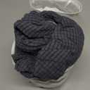 LA MEACK Couch Cushion Cover Chaise Lounge Cover Washable Separate Seat Chaise Couch Cover Stretch Sectional Sofa Slipcover(1 Piece for Chaise or Sofa 3-Seater, Dark Grey)