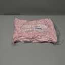 Travel Blanket, Airplane Blanket, Ultra-Soft, Warm & Lightweight, 65x40 in, Outdoor Blanket Essentials for Women, Men & Kids, Included Eye Mask, Luggage Sleeve & Backpack Clip Pink