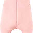 Rayon Made From Bamboo Sleep Sack Soft Toddler Sleep Sack with Feet 2-Way Zipper Unisex Baby Sleeping Bag with Legs (Pink), Size: L(2-3T)