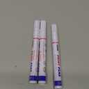 White Paint Markers, 3 Pack Oil-Based Waterproof Quick Dry Permanent Paint Pen Set for Rocks Painting, Wood, Fabric, Plastic, Canvas, Glass, Mugs, Metal, Tire, Stone, DIY Craft