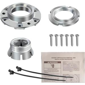 W10324651 Drive Hub Kit Replacement,Drive Block for Inner Tub Compatible with Whirlpool Maytag KitchenAid Amana,Replaces W10291415, AH2581262, EA2581262,PS2581262