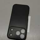 JETech Case for iPhone 17 Pro 6.3-Inch, Camera Lens Full Protection, Soft TPU Protective Phone Cover with Matte Finish, Shockproof (Black)