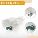 Power Door Lock Actuator Motor No.805524U300/805529Z400 Front Rear Left Right Side Door Latch Actuator Assembly for Nissan Xterra 2000-2004 for Nissan Altima 2002-2006