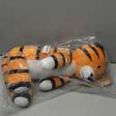 Attatoy Regit the Plush Tiger Toy 17in Tall Striped Stuffed Animal, Halloween Costume Prop