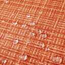 MIULEE Outdoor Waterproof Throw Pillow Covers Decorative Farmhouse Water Resistant Cushion Covers for Tent Patio Garden Couch Sofa Pack of 2, 16x16 Inch Orange