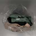 Langsprit Frenchie Female Dog Diapers No Tail Hole,Reusable Puppy French Bulldog Diapers Female for Period Heat,Washable, Size Large (Pink,Green,Black)