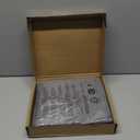 Amazon Basics Lightweight Super Soft Easy Care Wrinkle Free Microfiber 3 Piece Bed Sheet Set with 14-Inch Deep Pockets, Twin, Dark Gray, Solid, Kids, Men & Women Bedding (Pack of 4)