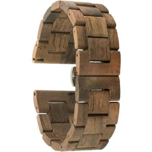 for Quick Release Wood Watch Band 20mm 22mm, Eco-Friendly Natural Hardwood Replacement Wrist Strap for Men & Women