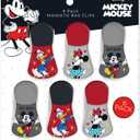Disney Magnetic Chip Clips  Set of 6 Bag Clips for Food Storage - Mickey, Minnie, Lilo & Stitch, Winnie The Pooh  Durable Airtight Bag Chip Clips for Pantry & Fridge Use (Small)