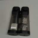 2-Chamber Soap Dispensers Wall Mount,400ml Bathroom Shower Dispenser,Press Manually Lotion Shower Soap Dispenser Use for Home,Bath,Kitchen,Hotels,Apartment,Restaurants(Black)