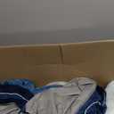 Extra Large Dog Bed, Orthopedic Dog Bed with Cooling Gel Memory Foam, Waterproof XL Pet Bed with Removable Washable Cover, 42" Pet Sofa Couch Dutch Velvet with Bone Toy, Navy Blue