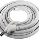 Cen-Tec Systems 91375 Low Voltage Central Vacuum, 50 Ft. Hose, Light Gray