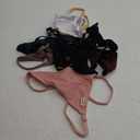 FINETOO 10 Pack Adjustable G String Thongs for Women Sexy Underwear Low Rise Womens Thong Cotton Panties for Ladies  (Medium)