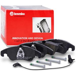 Brembo P85098 Low-Met Front Disc Brake Pad Set AUDI/AUDI (FAW) OE# 8K0698151H