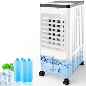 Portable Air Conditioner for Room, 2025 Upgraded 3-IN-1 Air Conditioners, Cool Up To 26FT Portable Air Conditioners, 1-7H Timer Air Cooler Powerful Wind For Room Office