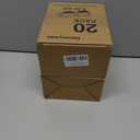 2 x 20sets Double Compartment Condiment Containers with Lids, snack box containers, Portion Cups Plastic perfect for to-go Sauce, Sampling, Dressing, Travel Snack