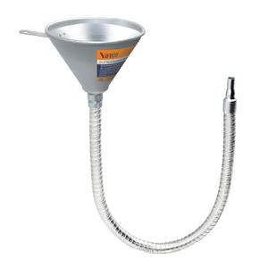 27.56" Steel Bendable Spout Funnel with Filter for All Automotive Oils, Metal Flexible Long Funnels for Automotive Use for Transmission Fluid, Diesel Fuel, and Other Liquids