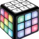 FLASHDASH Flashing Cube Electronic Memory and Brain Game - 4-in-1 Handheld Stem Toys for Kids - Cool Gadgets, Games for Boys and Girls - Fun Family Game for Kids Ages 6-12 - Educational Gift Toy