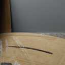 Wood Arc-Shaped Slide Transfer Board,Patient/Seniors Move Assist Device,Transfer to Wheelchair/Car/Toilet/Tub/Slide Sheet,with Soft Seat,Holds up to 500 Pounds,2 Cut Out Handles,35.5 * 13.4