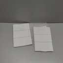 S 2 Pack Abdominal Binder Post Surgery Stomach Compression for Men and Women, Tummy Tuck Belt Belly Band Stomach Wrap, High Elasticity, Breathable - (60" - 75") 3 PANEL - 9" WHITE