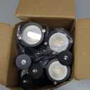 Outdoor Spotlight Warm White 2700K, 10W LED Spot Lights Outdoor for Yard Garden Tree, 120V Plug in Landscape Lighting with IP65 Waterproof for Halloween Christmas Decor, 4 Pack