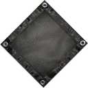 Defender Round Leaf Net in Black Size: 21'