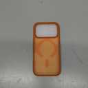 Miracase Magnetic for iPhone 17 Pro Case 6.3" with Screen Protector, [Compatible with MagSafe] Military-Grade Protection, Anti-Fingerprint, Slim Thin Phone Case for 17 Pro Cover, Orange