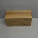 Hair Tool Organizer Acrylic: Hair Dryer Holder Wall Mount - Blow Dryer Holder Cabinet Door - Bathroom Countertop Organizer for Curling Iron Hot Styling Tools Flat Iron - Black