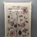 Large Framed Vintage Floral Botanical Wall Art for Living Room, 24x36 In | Set of 2, Canvas prints, Retro neutral plant art, Rustic flowers paintings, Pictures for bedroom dining room wall decor