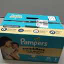 Pampers Swaddlers Diapers, Size 1 (8-14 lbs), 96 Count, Absorbent, Keeps Baby Dry and Comfortable, Skin Safe Disposable Baby Diaper